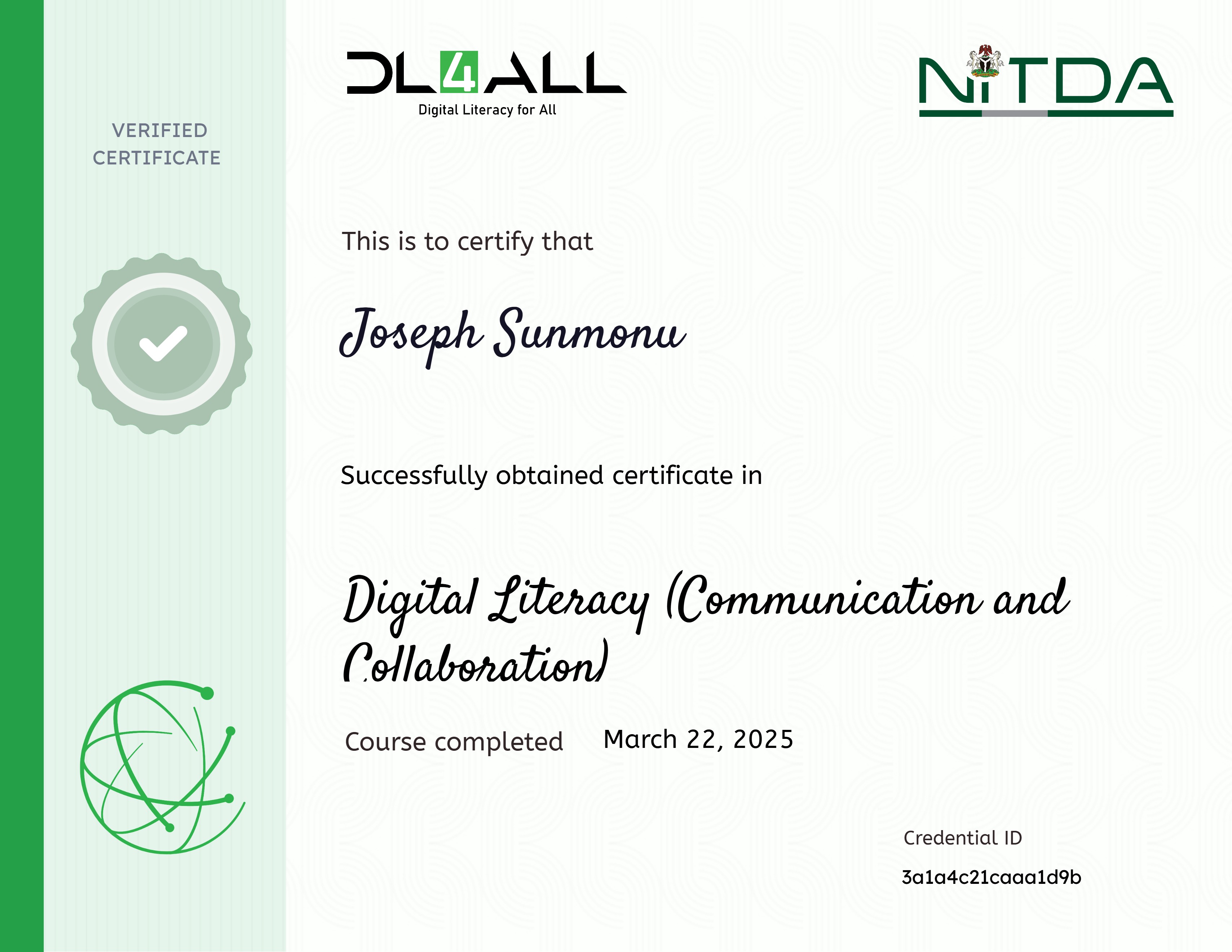 Digital Literacy (Communication and Collaboration)