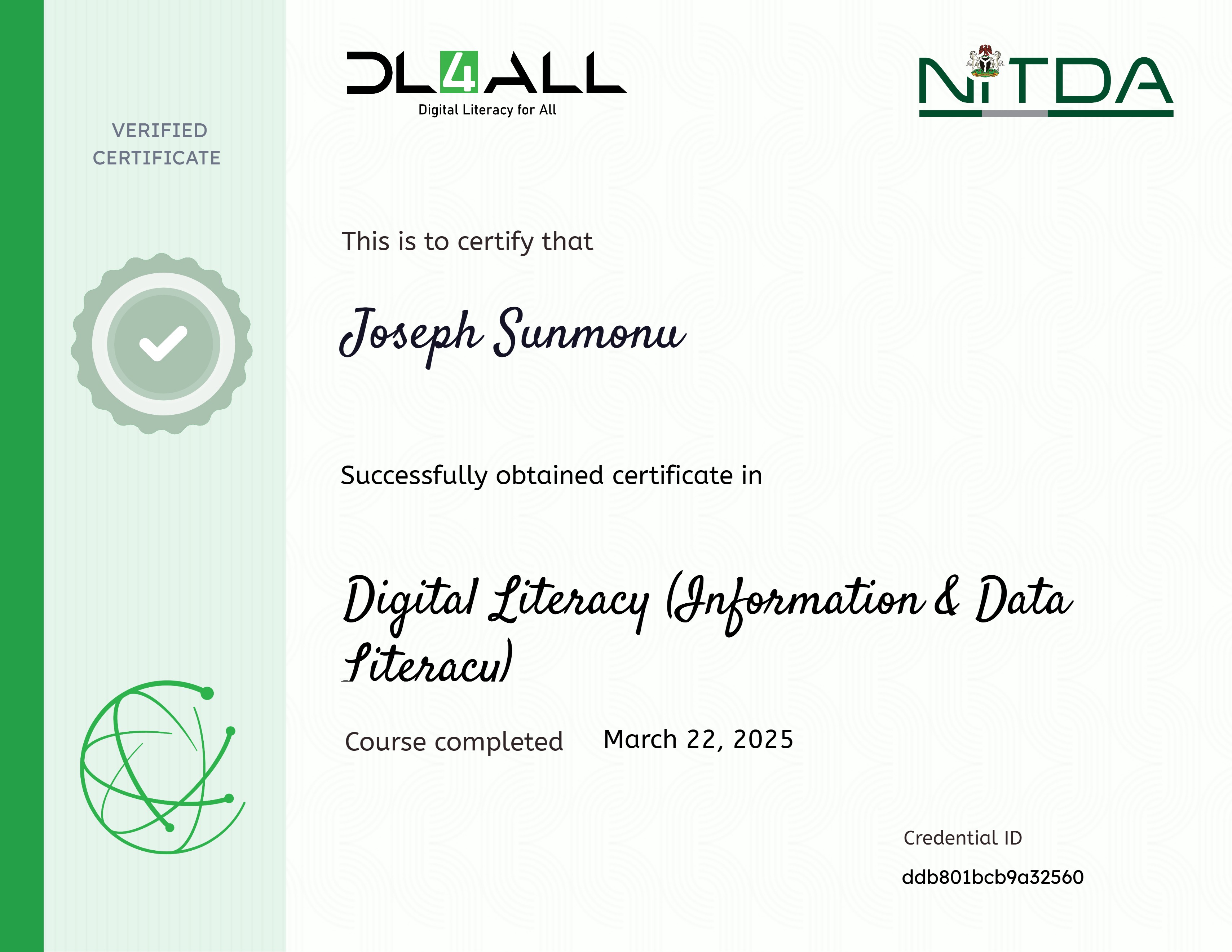 Digital Literacy (Information & Data Literacy)